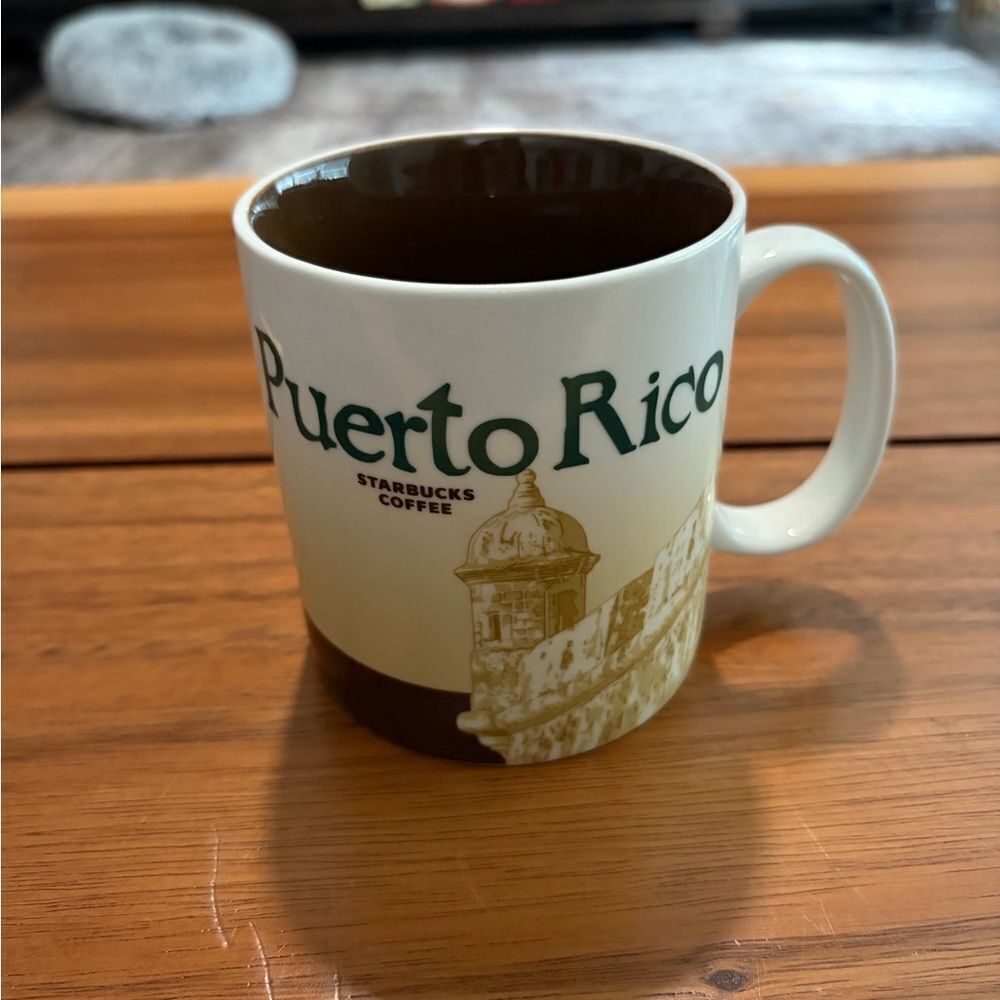 Starbucks Puerto Rico Mug - Brown and Cream Global mug 2011